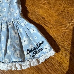 Calvin Klein Jeans Blue Floral Dress